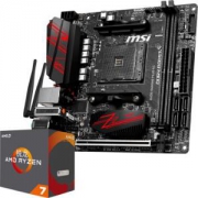MSI 微星 B450I GAMING PLUS AC 主板+AMD 锐龙 7 2700X CPU 板U套装
