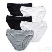 镇店之宝，Calvin Klein 卡尔文·克莱恩 女士弹力棉内裤5条装 Prime会员凑单免费直邮含税
