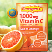 提高免疫力、预防流感：10包 美国 Emergen-C 益满喜 VC 泡腾粉