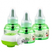 皎洁大牌电蚊香液3瓶+加热器