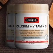 Prime会员专享，澳洲进口 Swisse 维生素D柠檬酸钙片150片*2瓶装