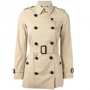 BURBERRY 博柏利 女士短款经典风衣外套