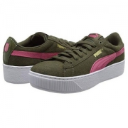 限Prime会员，PUMA 彪马VIKKY PLATFORM WNS 女士绒面皮板鞋
