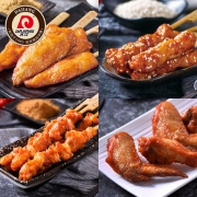 大江食品 BBQ烧烤套餐4袋 1480g