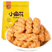 刺猬阿甘 小麻花风味特产零食下午茶芝麻味220g 16.8元