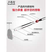 温可馨 不锈钢伸缩杆 30-50cm