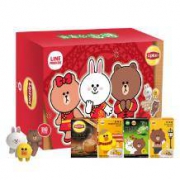 Lipton 立顿 LINE FRIENDS 4口味奶茶分享礼盒 40条730g