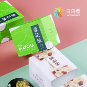 日日煮蔓越莓/抹茶味雪花酥礼盒200g 券后￥19.9