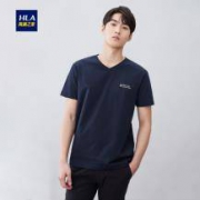 13日0点： HLA 海澜之家 HNTBJ2R002A 男士V领短袖T恤