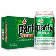 PLUS会员：燕京啤酒 8度 party啤酒 330ml*24听