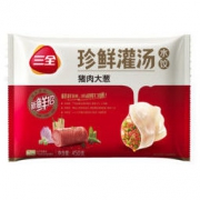 三全 珍鲜灌汤水饺 猪肉大葱/猪肉白菜 450g（约30个） 4.45元，需凑单