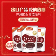 魅力厨房 即食熟红豆汤300g*3袋 券后￥9.9