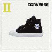 Converse 匡威 Chuck II 小童高帮魔术贴帆布鞋