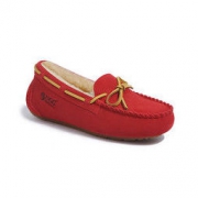 DK Sheepskin UGG DK201H 女士加绒豆豆鞋 259元包邮（需用券）
