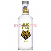 AKBAR洋酒 朗姆酒 白朗姆酒 700ml