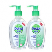 Dettol 滴露 大瓶免洗抑菌洗手液 200ml*2 39.9元包邮（需用券）
