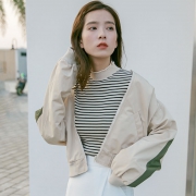 ￥99 猫娘志 ins超火原宿ulzzang棒球服外套