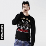 Dsquared2 意产 男士100%纯羊毛针织衫 £233.75（需用码）