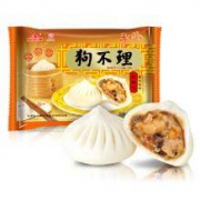 狗不理 手工包子 三鲜口味 420g 12个 *2件