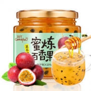 刻凡 百香果茶 500g 原装自制 果味茶酱 冲饮品  18.9元包邮