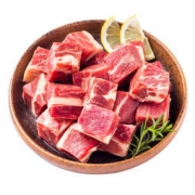 大牧汗 手切牛肉块800g/袋 原切谷饲牛肉*4件 99.6元（双重优惠，合24.9元/件）
