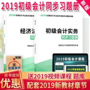 《2019初级会计职称考试教材同步练习册》2册