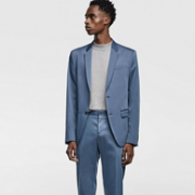 Zara 男士 半高领 针织衫