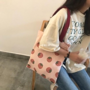 倪酱小铺日系少女可爱单肩帆布包女