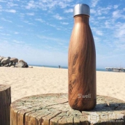 网红保温杯，S'well 木纹不锈钢保温杯 500ml Prime会员凑单免费直邮含税