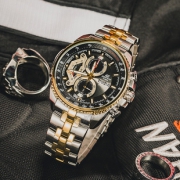 Casio/卡西欧 EDIFICE 赛车三眼运动钢带手表 超值精选只要868