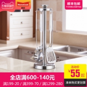 304不锈钢锅铲 汤勺铲勺滤勺漏铲火锅勺一体炊具炒菜铲子厨具套装 55元