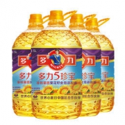 多力5珍宝 非转基因 葵花籽 食用调和油 5L 59.9元