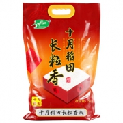十月稻田 长粒香大米 5Kg *3件 87.36元（合29.12元/件）