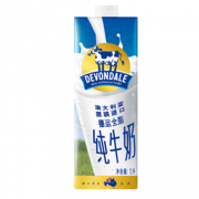 德运全脂牛奶 1L*10 整箱装  99元包邮