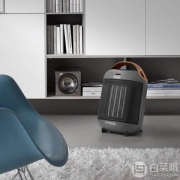 Prime会员专享，De'Longhi 德龙 HFX30C18.AG 台式迷你冷热两用暖风机 两色