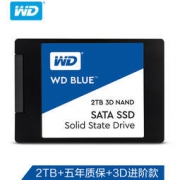 WD 西部数据 WDS100T2B0A Blue系列-3D版 SATA 固态硬盘 1TB 1899元包邮