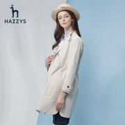 Hazzys 哈吉斯 ASVSU08AU01 春季新款休闲休闲外套女