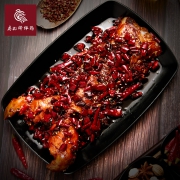 廖记棒棒鸡 川味香辣手撕烤兔 550g 整只装