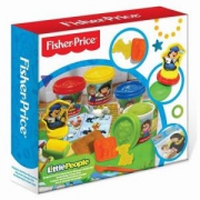 Fisher-price 费雪 131019 手工彩泥 迷你彩泥雕刻坊 *2件