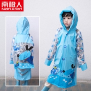 南极人 儿童防水雨披带书包位