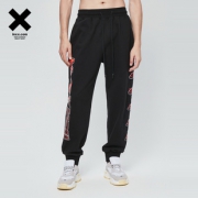 inxx street 字母印花宽松梭织休闲长裤 黑 优惠价395元