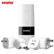 Wonplug 万浦 UN80 全球旅行插座 USB款 49元