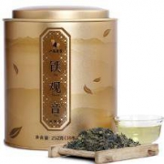 八马茶业 茶叶 乌龙茶 安溪清香型铁观音 礼罐装 252g