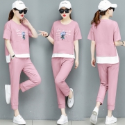 女夏装时尚休闲运动服套装 券后￥108