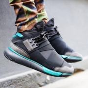 Y-3 QASA HIGH 男士高帮休闲鞋 BB4735 £109.79