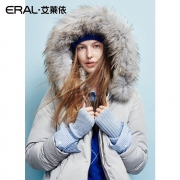 ERAL/艾莱依艾莱依加厚修身大毛领时尚羽绒服女中长款601801268 539元（需用券）