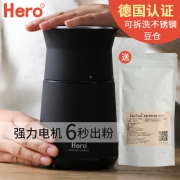 ￥158 hero磨豆机电动咖啡豆研磨机
