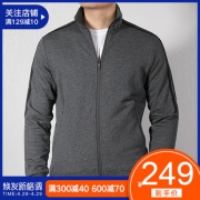 adidas 针织夹克 249元，邮费8元