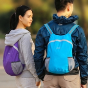 皮肤包旅行双肩包男女款超轻运动包可折叠登山包户外便携双肩背包 18元
