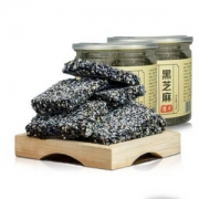 汪麻糍 黑芝麻片 250g*2罐